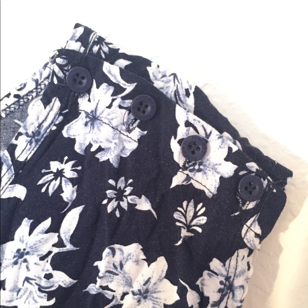 Forever 21 floral romper